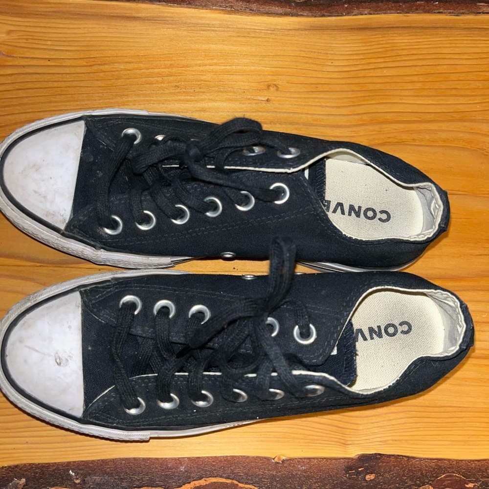 Black Platform Converse